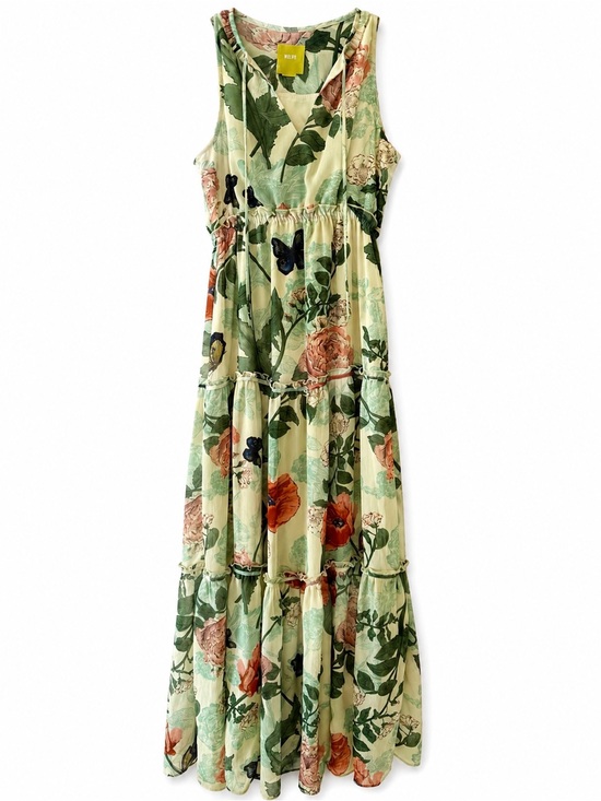 Maeve Dresses & Skirts - Maeve Anthropologie Floral Butterfly Maxi Dress Size 0P